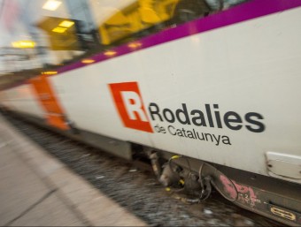 Un tren de Rodalies ALBERT SALAMÉ