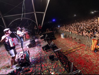 Els Catarres en el concert que van oferir a l'edició Canet Rock 2015 QUIM PUIG / CASA-ECASTELLAN