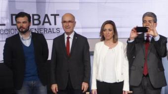 Els candidats catalans al 20-D, en el debat de TV3 Oriol Duran