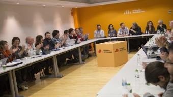 Reunió de l'executiva d'ERC aquest dilluns 21 de desembre a Barcelona ALBERT SALAMÉ