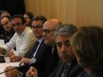 Turull, Rull, Mas, Corominas i Homs en la reunió de l'executiva de CDC d'ahir ACN