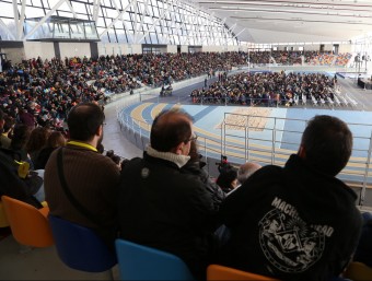 Vista general de l'assemblea nacional extraordinària de la CUP a Sabadell ANDREU PUIG