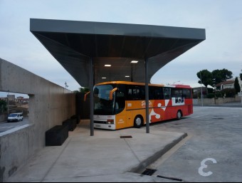 L'estació de Torroella, d'on partiran sis busos diaris a Figueres des de dissabte EL PUNT AVUI