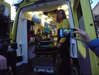 Una de les ambulàncies de Suport Vital Avançat que avui entren en funcionament al Camp de Tarragona C.F