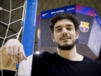 Marc Tolrà va tornar al Palau Blaugrana fa uns sis mesos A. SALAMÉ