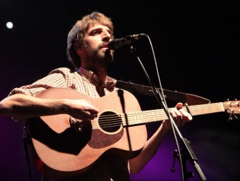 Guillem Gisbert, en un concert de l'anterior gira JOAN SABATER