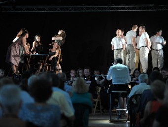 Un dels concerts del Festival de Santa Florentina que es va celebrar l'estiu passat a Caldes d'Estrac marga cruz