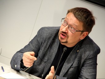 Xavier Domènech, líder d'EnComúPodem al Congrés ACN