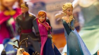 Olaf, Anna i Elsa , les protagonistes de ‘Frozen' de Disney. JOSÉ CARLOS LEÓN