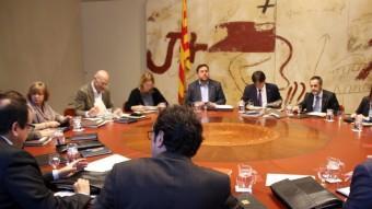 La reunió del consell executiu d'aquest dimarts ACN