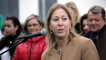 La consellera de la Presidència, Neus Munté, aquest diumenge a Arenys de Mar ACN