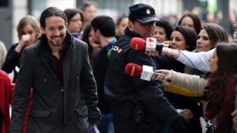 Pablo Iglesias, líder del Podem