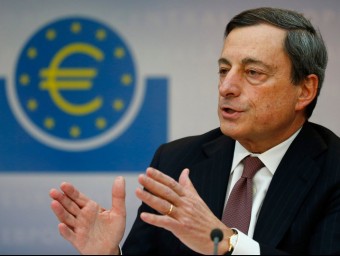 El president del Banc Central Europeu, Mario Draghi.  ARXIU