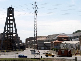 Vistes de la planta de potassa d'Iberpotash de Sallent, la que deixarà de funcionar per potenciar la de Súria GABRIEL MASSANA