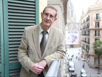 Joan Amorós, coordinador del llibre “Aportacions Catalanes Universals”. A. PUIG