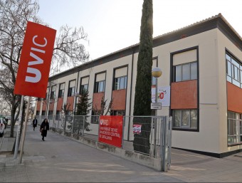 Un dels edificis de la Universitat Central de Catalunya (UVic-UCC).  ARXIU /JUANMA RAMOS