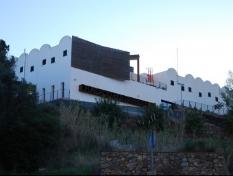 El centre per a discapacitats psíquics i físics Els Garrofers de Canet de Mar, fotografiat ahir R. PALOU