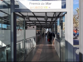 Les millores a l'estació de tren de Premià de Mar està previst que comencin a l'estiu, segons ha dit Renfe. M.B