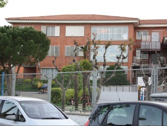 Exterior de l'escola Sant Gervasi de Mollet del Vallès, on treballava el detingut fent classes d'extraescolars de música ACN