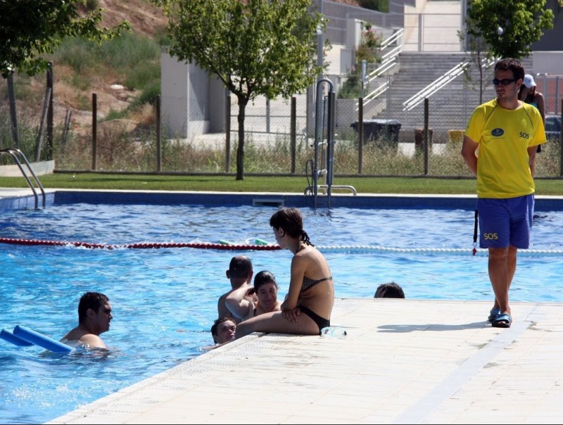 La nova piscina d'estiu descoberta de l'Arboç es construirà a la zona esportiva de la Cristalera. ARXIU