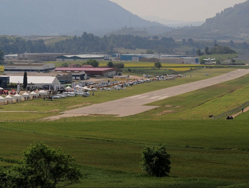 L'aeròdrom acollirà aquest cap de setmana la fira Aerosport, dedicada a l'aeronàutica esportiva. EL PUNT AVUI