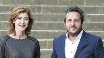Josep Coll i Laura Urquizu lideren la tecnològica catalana.  JOSEP LOSADA