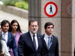 Mariano Rajoy, dimecres d'aquesta setmana, durant la cimera de la UE per analitzat el Brexitreuters