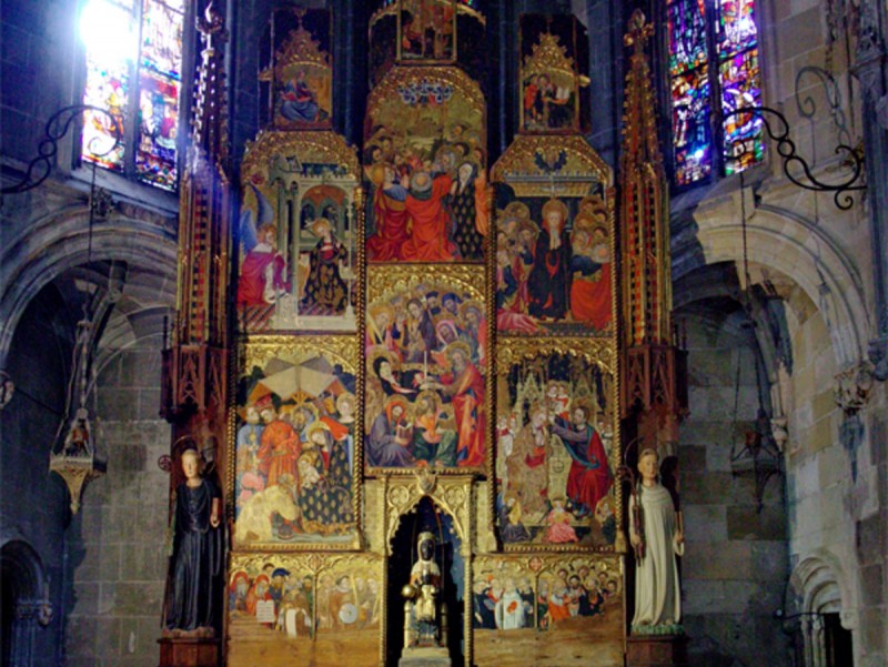 El retaule Major o de Santa Maria de Santes Creus ja va ser intervingut a l'any 1990 EPN