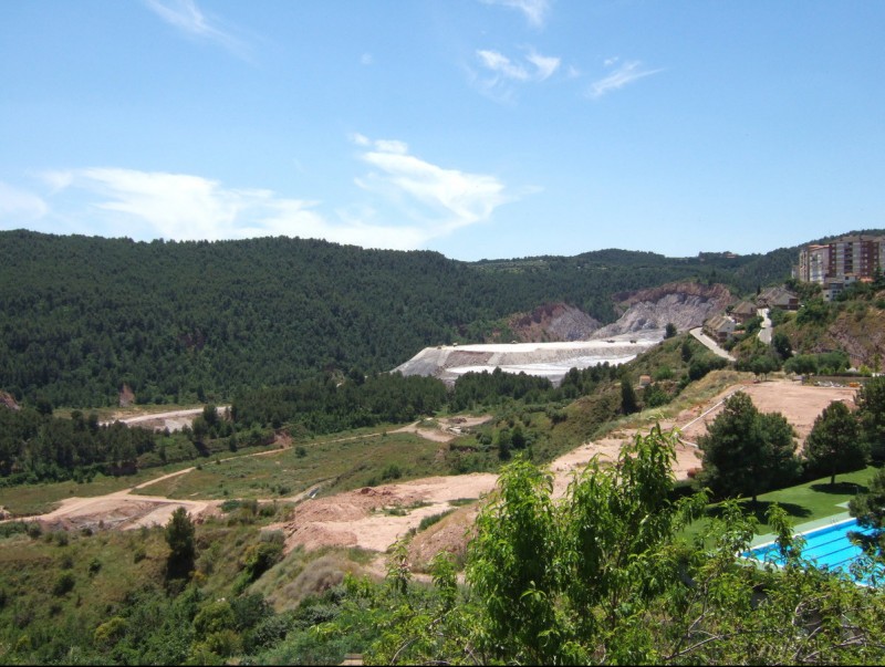 Treballadors, Govern i Ajuntament pateixen pels llocs de treball i per la recuperació de la Vall Salina C. OLIVERAS