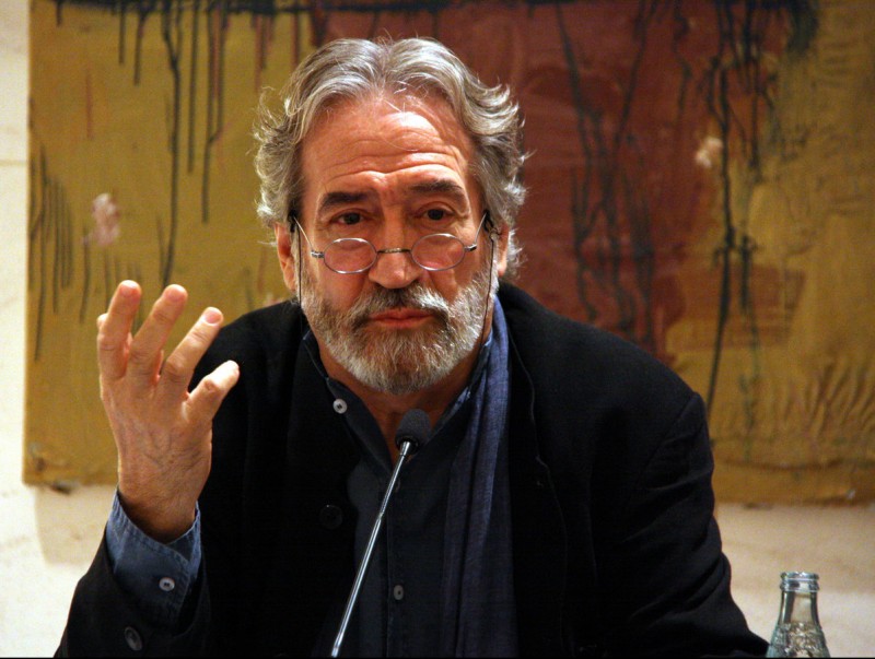 El mestre Jordi Savall en el decurs de l'acte de presentació de la quarta edició del Festival de Música Antiga de Poblet ACN