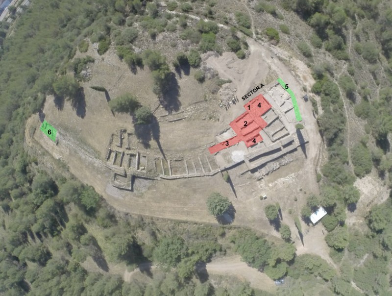 Enguany s'ha seguit fotografiat la zona estudiada amb dron per tal que la informació sigui més comprensible AJS