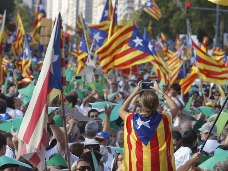 La manifestació de demà tornarà a deixar previsiblement imatges multitudinàries en cinc punts diferents, com l'any passat a la Meridiana de Barcelona  Oriol Duran