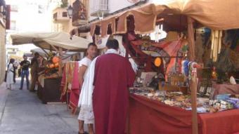 El mercat ibèric va ser impulsat per l'Associació de Mestresses de Casa d'Alcanar, A.P