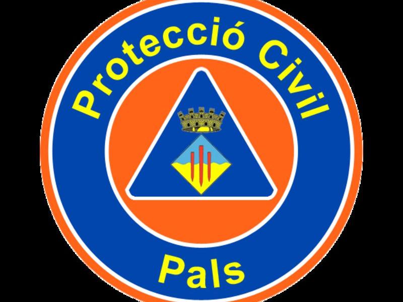 El logotip de la nova associació de Proteció Civil a Pals Arxiu