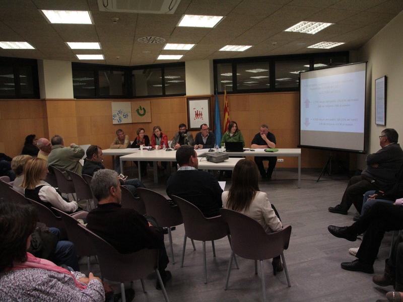 Una reunió participativa a Santa Cristina, l'any passat E.A