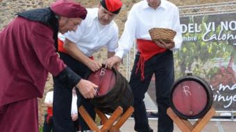 L'encetada de les bótes anirà seguida d'un convit a fer un tast de vi negre, rosat i blanc. AJ. CALONGE