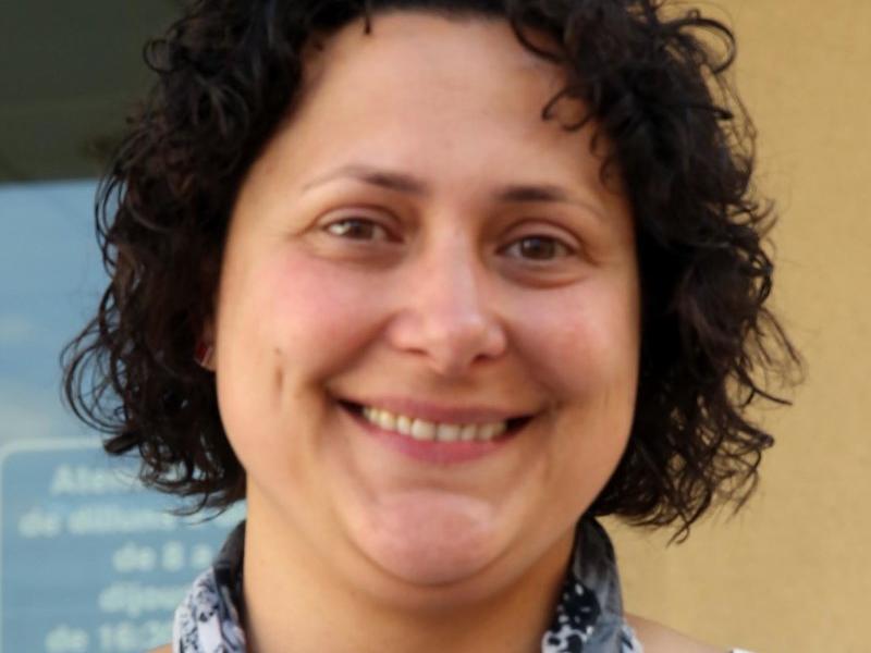 L'alcaldessa de Vilobí, Cristina Mundet. EPA