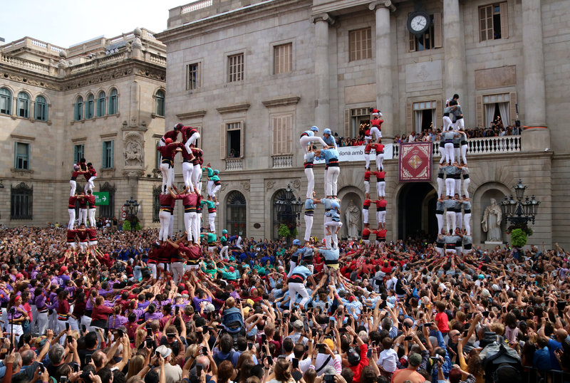 La cultura popular torna al centre de Barcelona per la Mercè | ACN |  BARCELONA | Societat | El Punt Avui