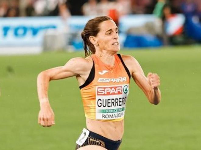 Esther Guerrero esprinta fins a la quarta posició