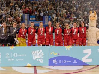 La selecció espanyola femenina, subcampiona mundial fa dos anys a l’Argentina