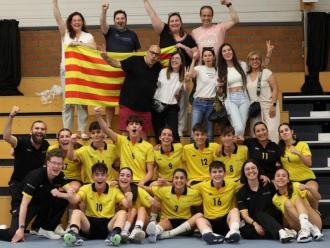 La selecció catalana sub17 a Eindhoven