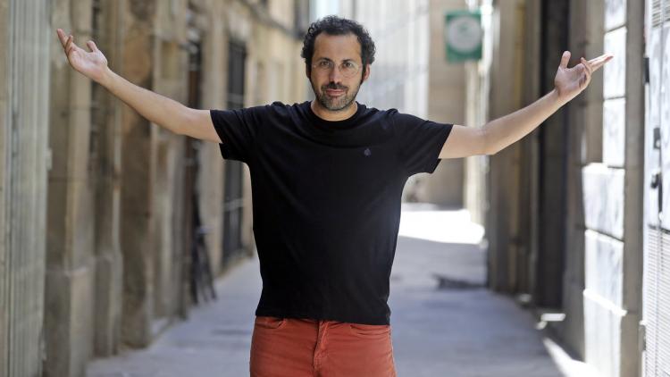 L’actor Guillem Albà , a Barcelona, fa un dies a Barcelona