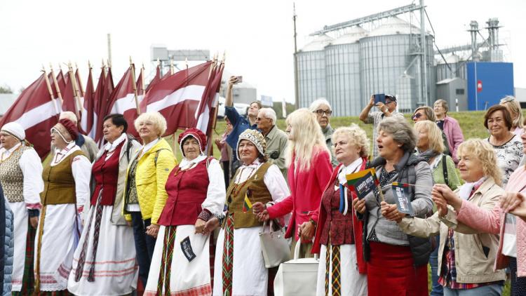 Commemoració de la Via Bàltica, a Lituània.