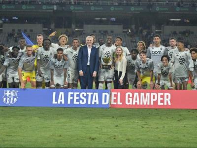 El Mònaco celebra el Gamper a Montjuïc