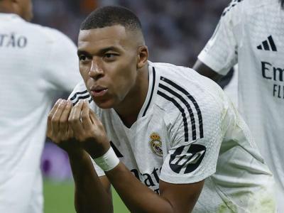 Mbappé celebra el gol contra l’Stuttgart