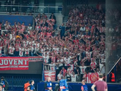 L’afició, al Parc dels Prínceps